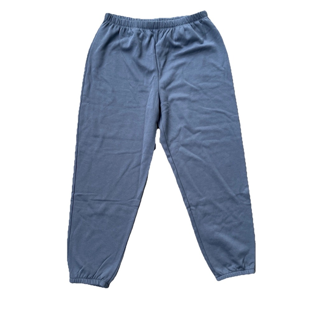 Women's The Drop Kalani Relaxed Jogger Sweatpants Stormy Weather Blue Size XL